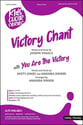 Victory Chant -with- You Are the Victory Unison choral sheet music cover